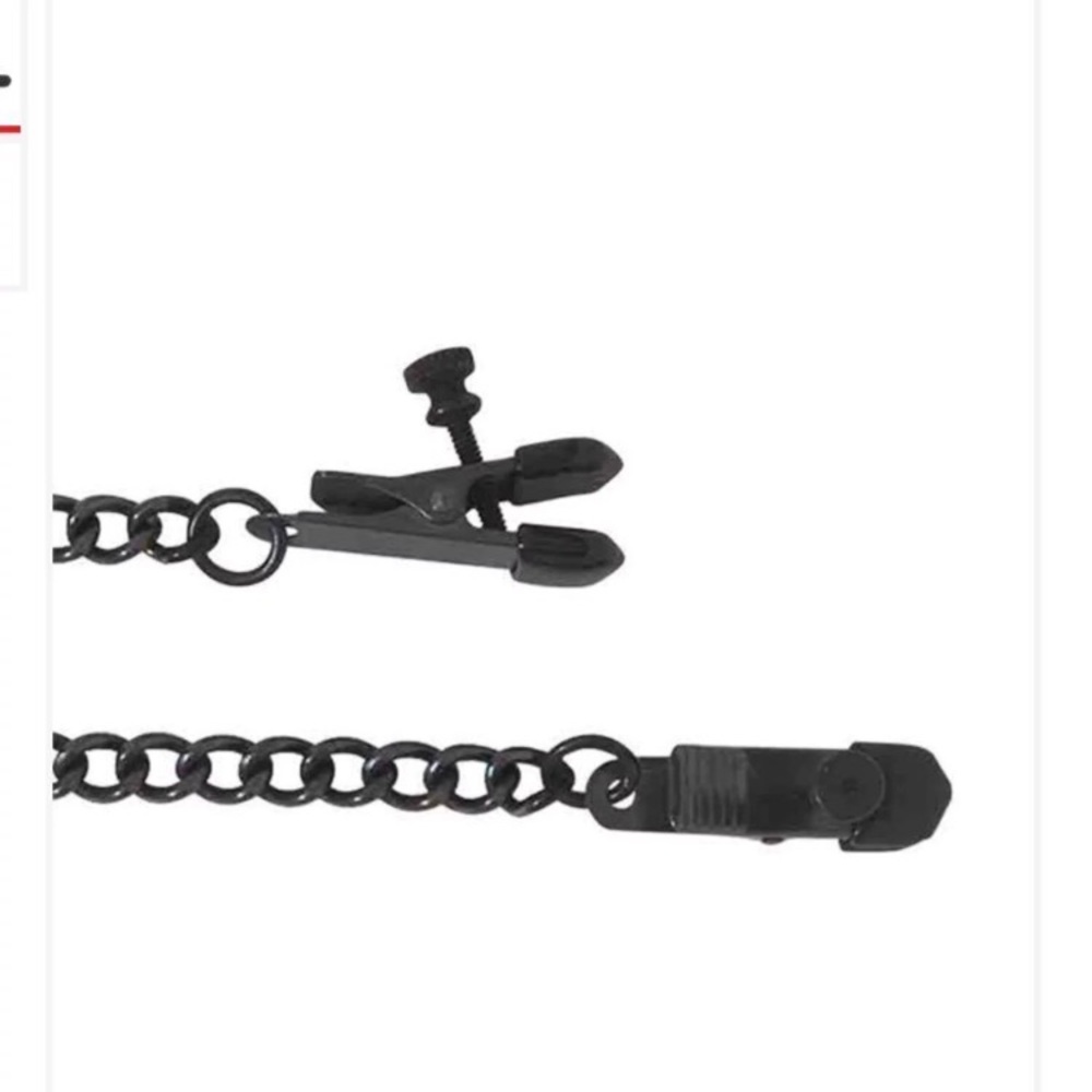 Brand new Spartacus all black nipple clamps